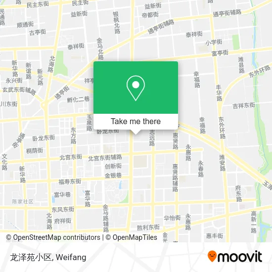 龙泽苑小区 map