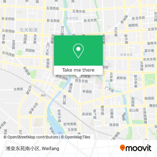 潍柴东苑南小区 map