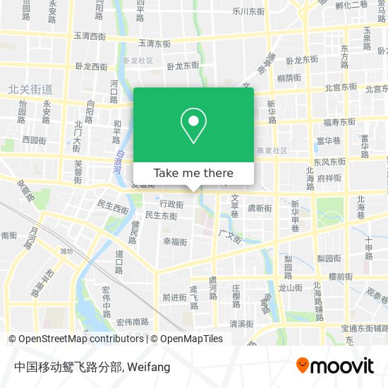 中国移动鸳飞路分部 map