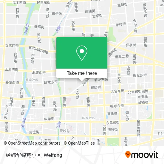 经纬华锦苑小区 map