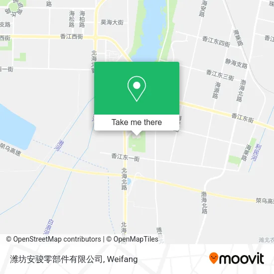 潍坊安骏零部件有限公司 map