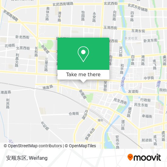 安顺东区 map