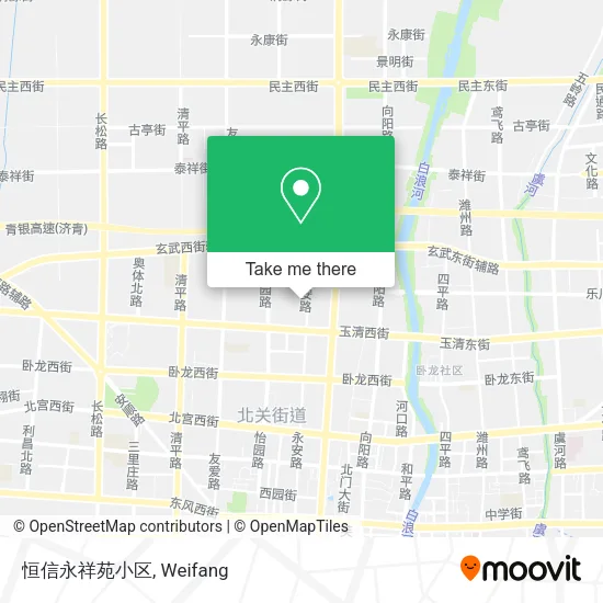 恒信永祥苑小区 map