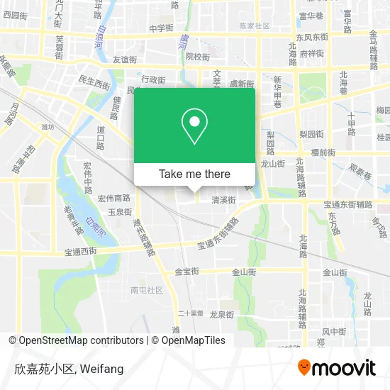 欣嘉苑小区 map