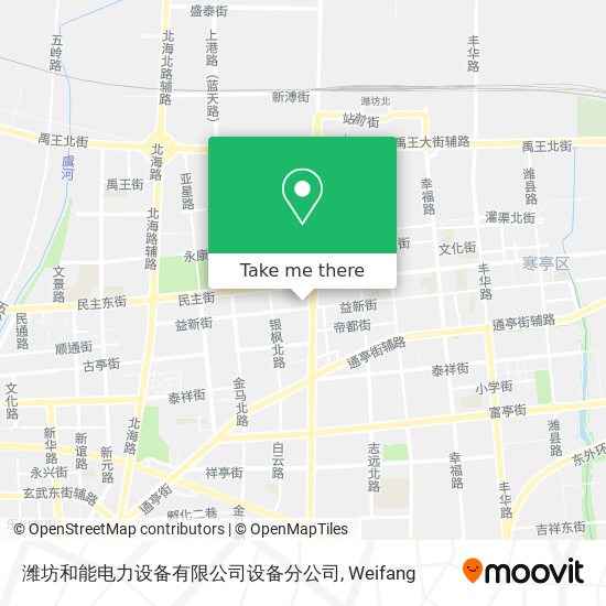 潍坊和能电力设备有限公司设备分公司 map