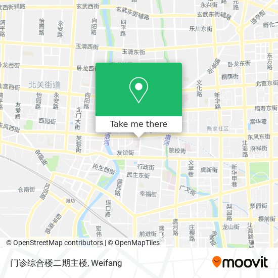 门诊综合楼二期主楼 map