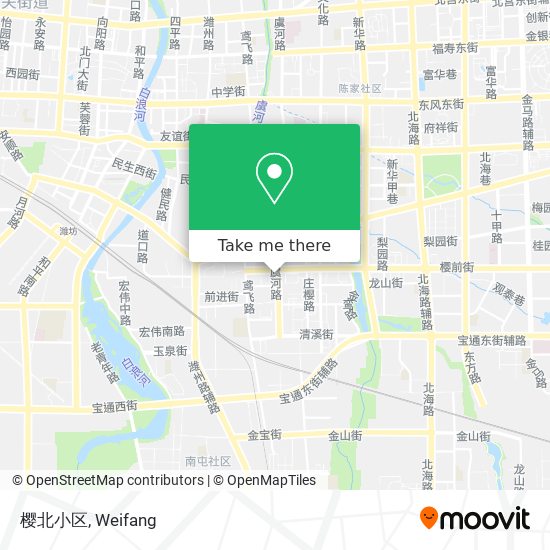 樱北小区 map
