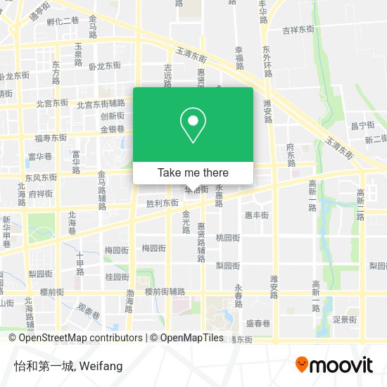 怡和第一城 map