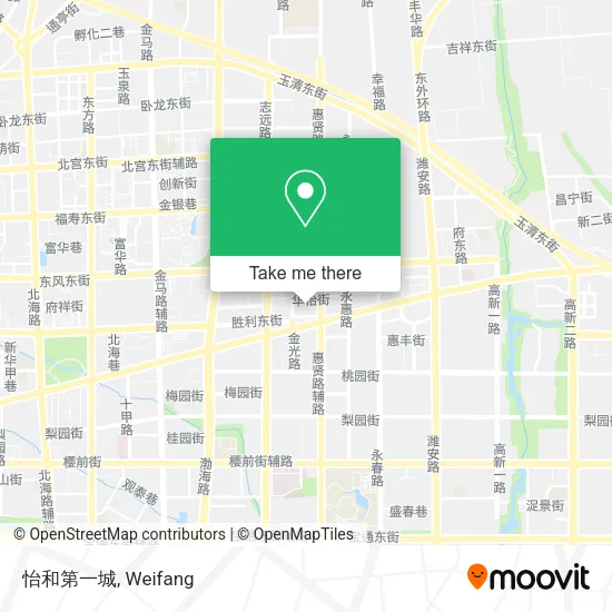 怡和第一城 map