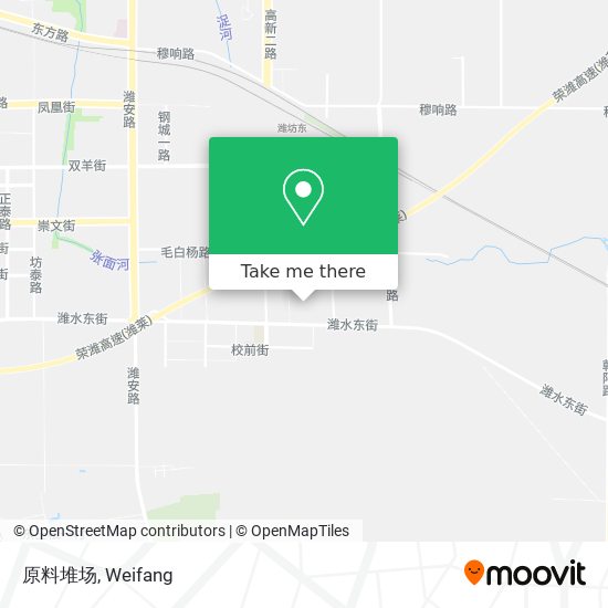 原料堆场 map