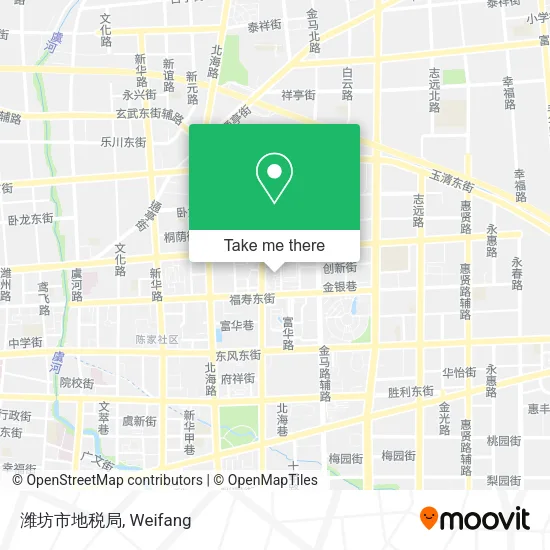 潍坊市地税局 map