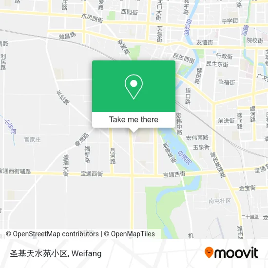 圣基天水苑小区 map