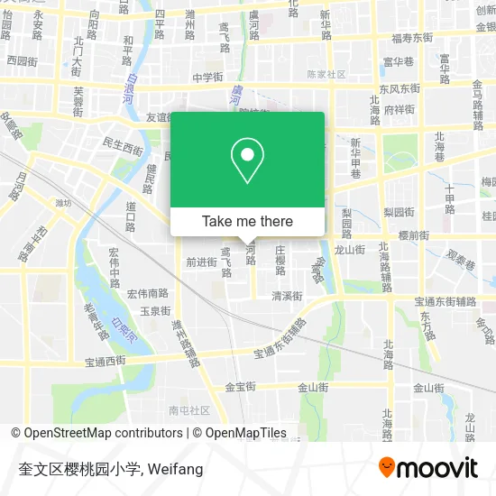 奎文区樱桃园小学 map