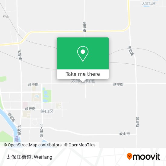 太保庄街道 map