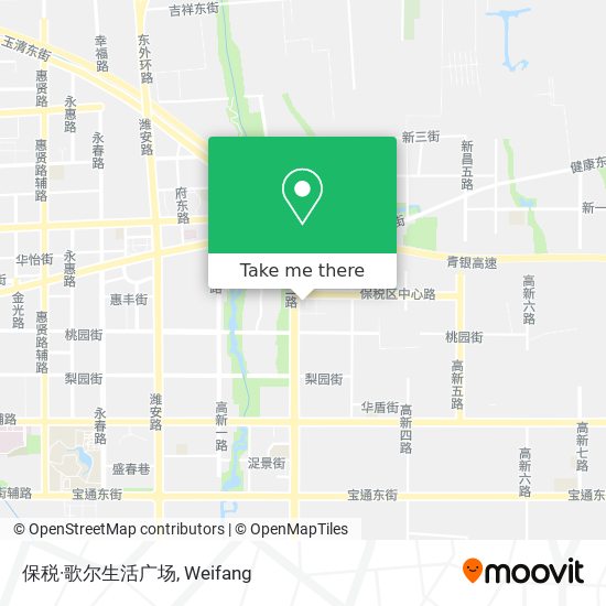 保税·歌尔生活广场 map