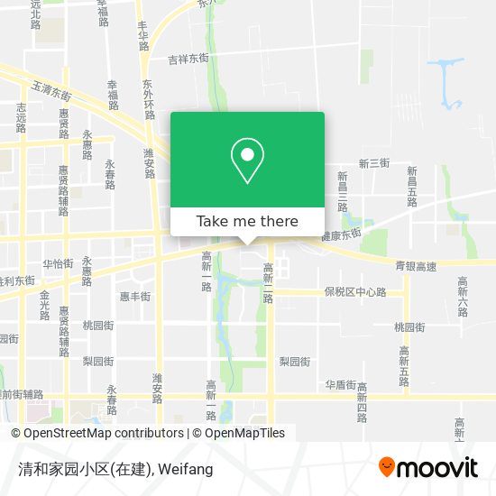清和家园小区(在建) map