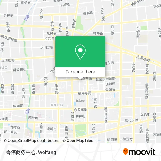 鲁伟商务中心 map