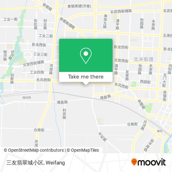 三友翡翠城小区 map