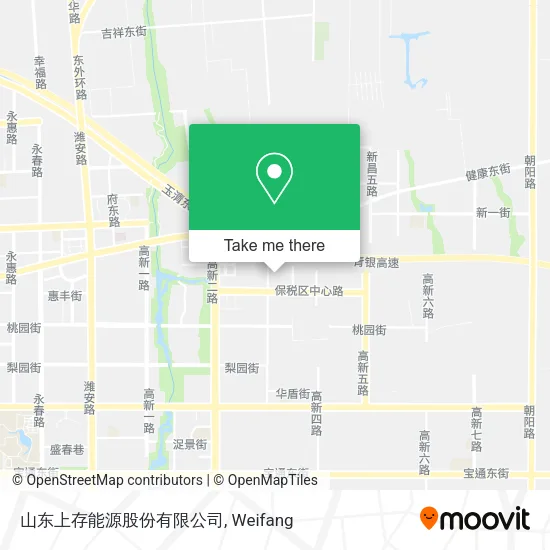 山东上存能源股份有限公司 map