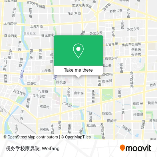 税务学校家属院 map