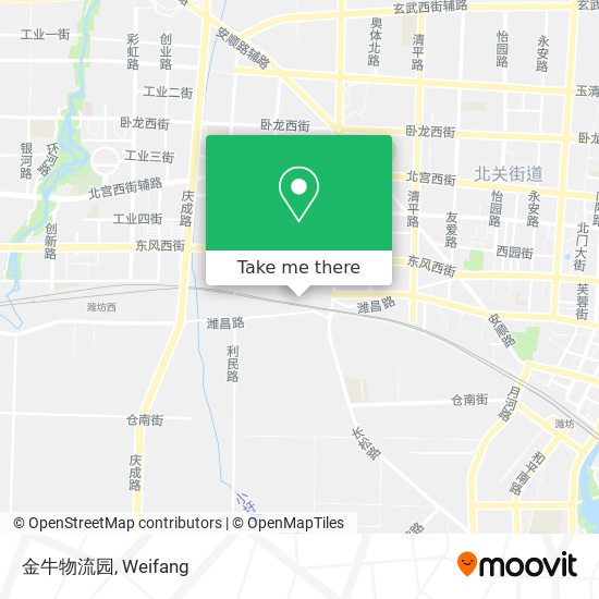 金牛物流园 map
