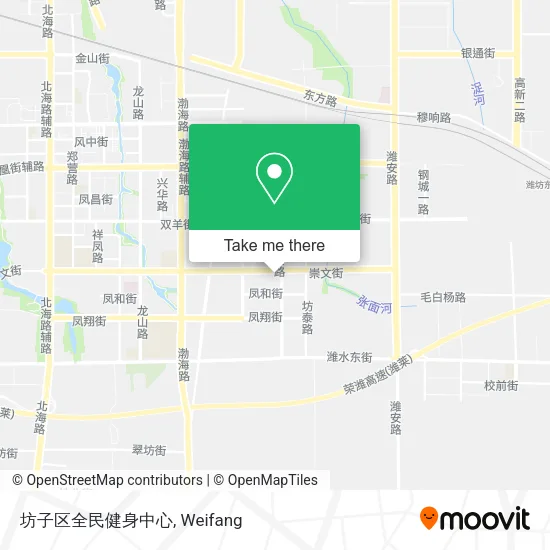 坊子区全民健身中心 map