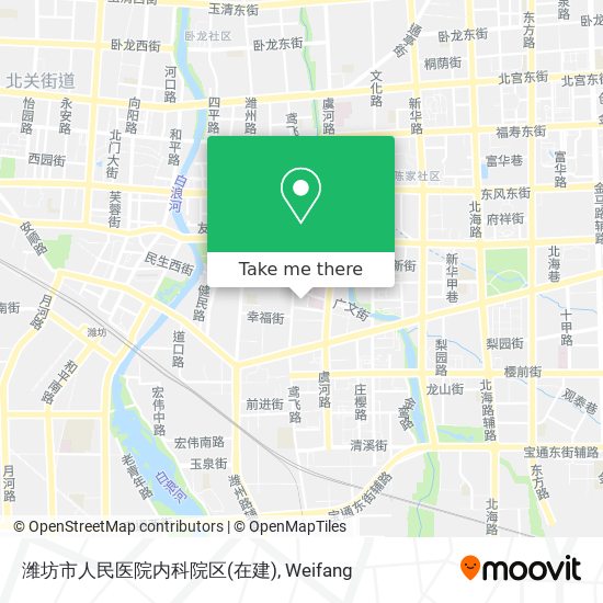 潍坊市人民医院内科院区(在建) map