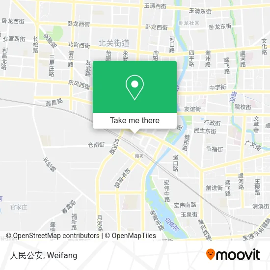 人民公安 map