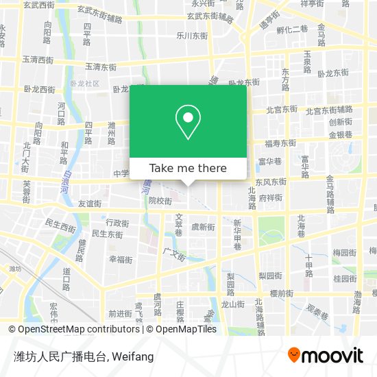潍坊人民广播电台 map