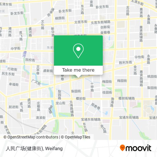 人民广场(健康街) map