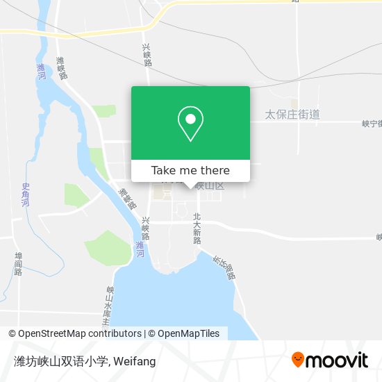 潍坊峡山双语小学 map