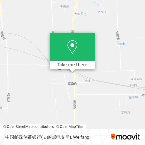 中国邮政储蓄银行(丈岭邮电支局) map