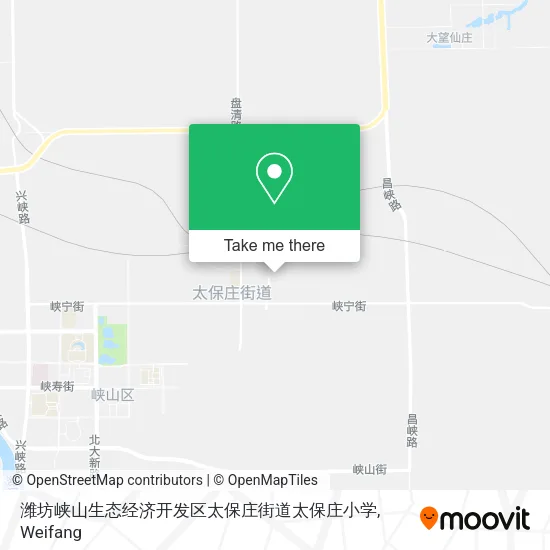 潍坊峡山生态经济开发区太保庄街道太保庄小学 map