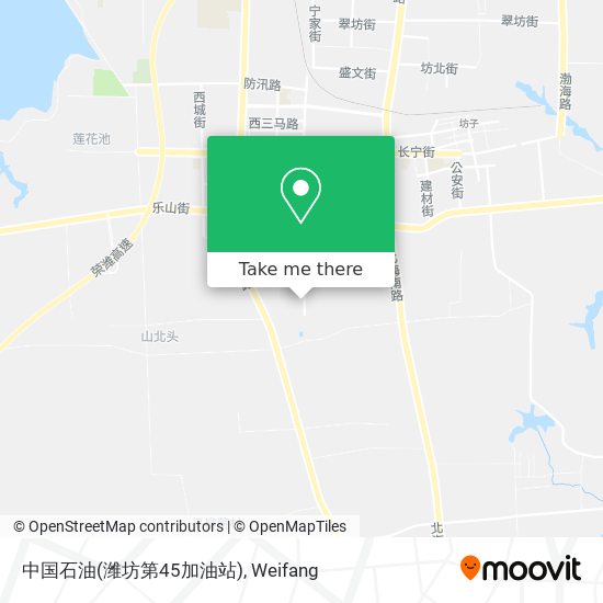中国石油(潍坊第45加油站) map