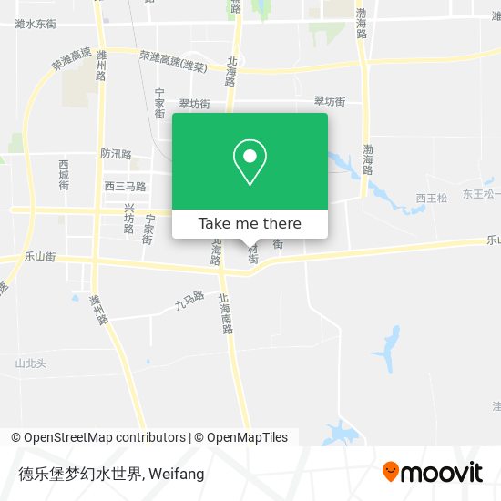 德乐堡梦幻水世界 map