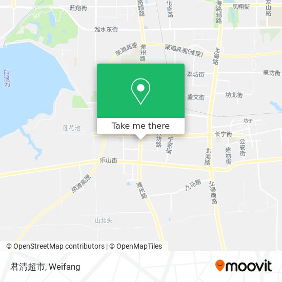 君清超市 map