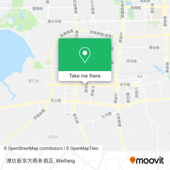 潍坊新东方商务酒店 map