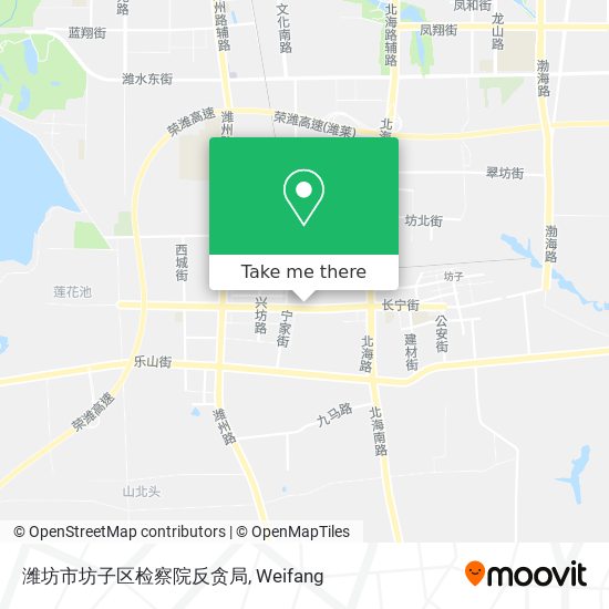 潍坊市坊子区检察院反贪局 map