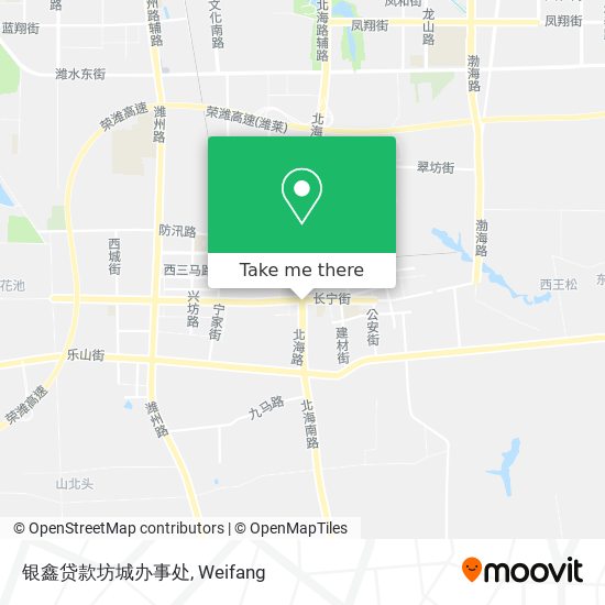 银鑫贷款坊城办事处 map