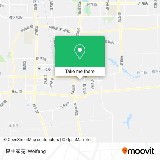 民生家苑 map