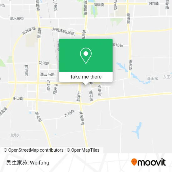 民生家苑 map