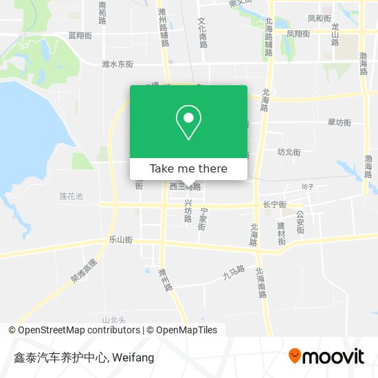 鑫泰汽车养护中心 map