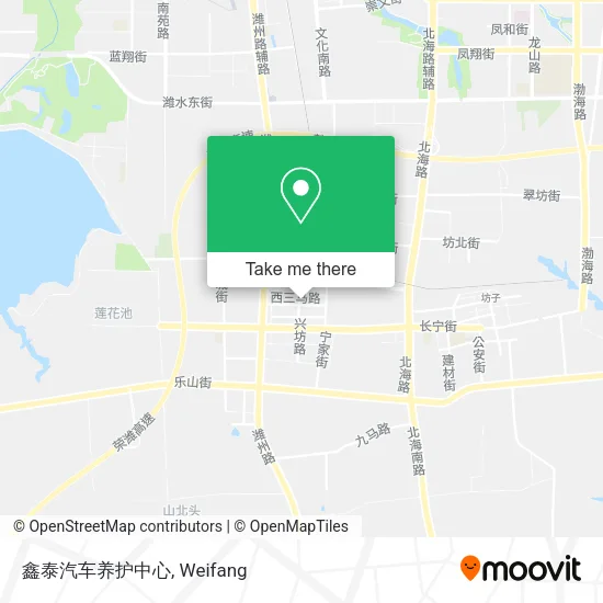 鑫泰汽车养护中心 map