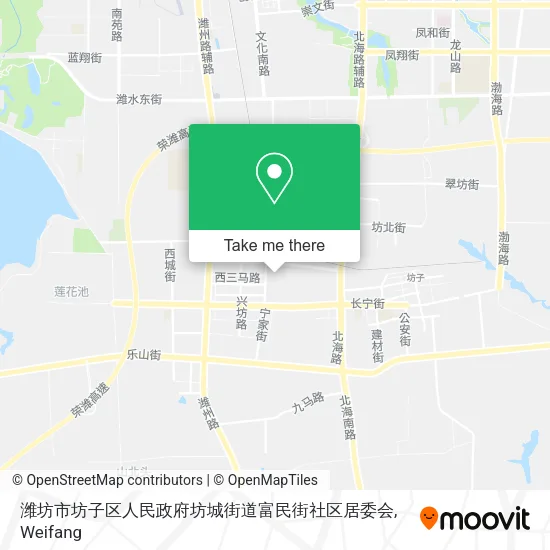 潍坊市坊子区人民政府坊城街道富民街社区居委会 map