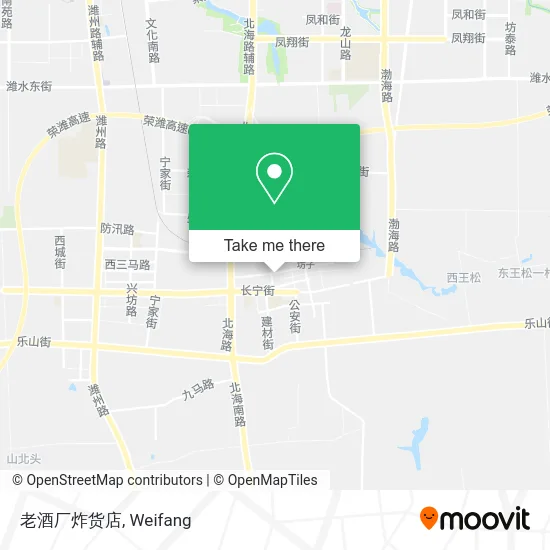 老酒厂炸货店 map