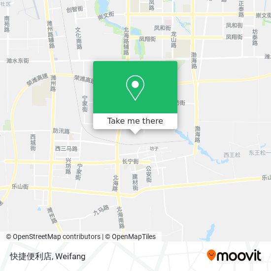 快捷便利店 map