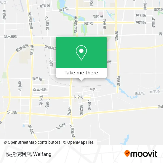 快捷便利店 map
