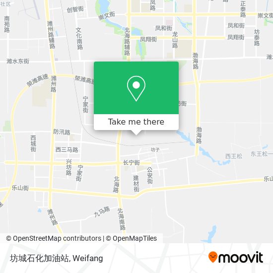 坊城石化加油站 map