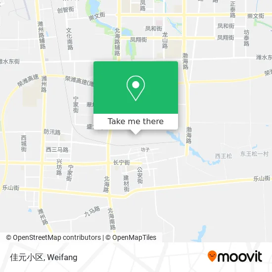 佳元小区 map