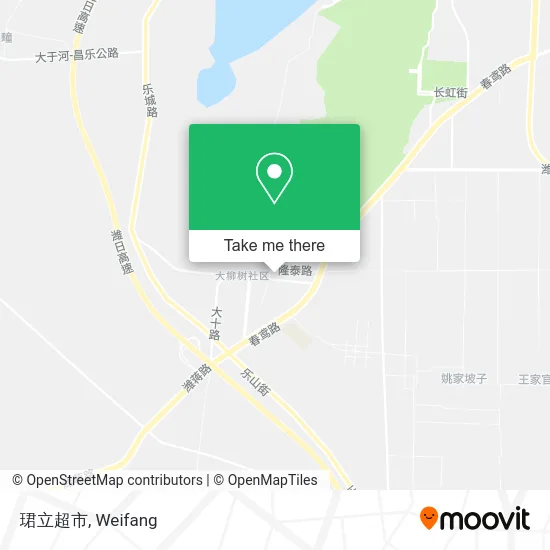珺立超市 map